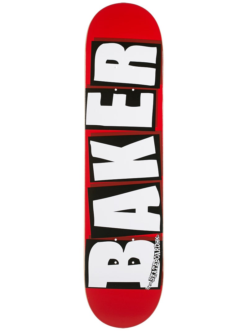 BAKER TEAM BRAND LOGO WHITE 8.6" COMPLETE SKATEBOARD