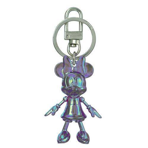 Minnie Mouse October Opal Pewter Dangle Key Chain - Golden Apple Comics