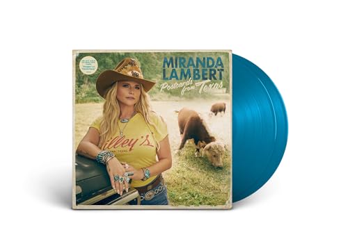 Miranda Lambert Postcards from Texas [Sea Blue 2 LP] [Vinyl]