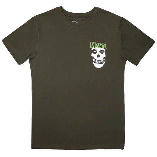 Misfits Mini Skull & Logo [T-Shirt] - Golden Apple Comics