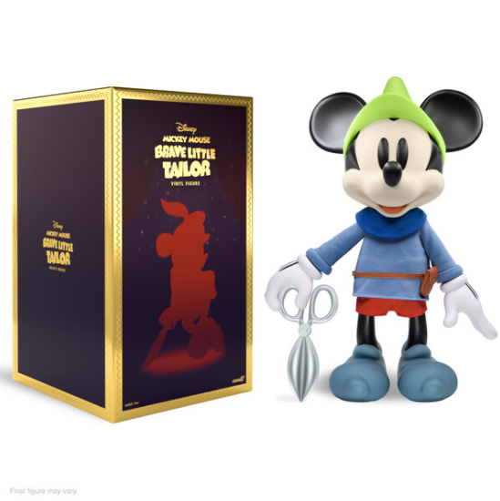 Super7 x Disney Supersize - Brave Little Tailor Mickey Mouse 16" Premium Vinyl Figure