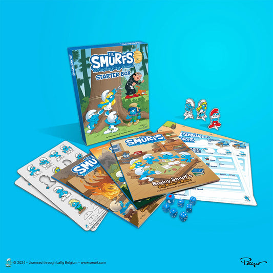 The Smurfs Roleplaying Game: Starter Box - Golden Apple Comics