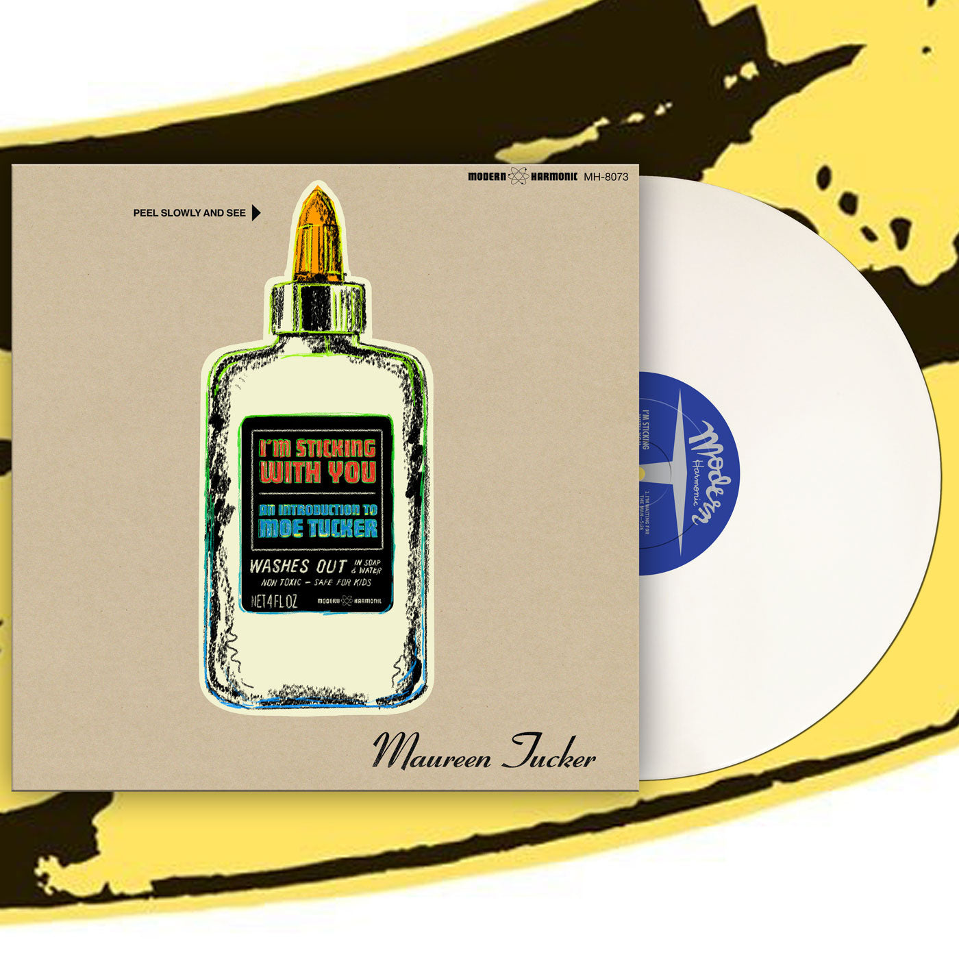 I'm Sticking With You: An Introduction To Moe Tucker (WHITE VINYL) (Vinyl)