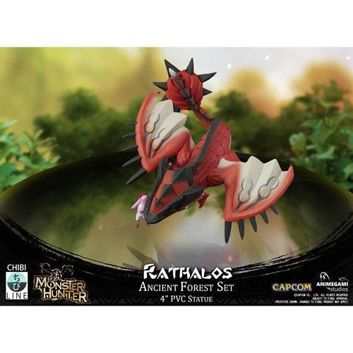 Monster Hunter Limited Edition Rathalos 4-Inch Statue