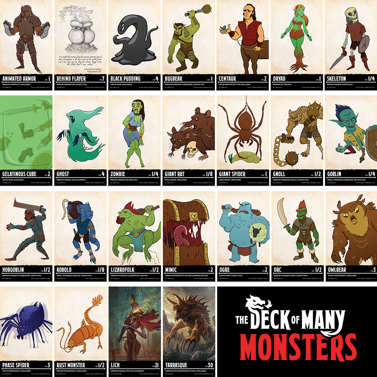 The Deck of Many: Monsters 1