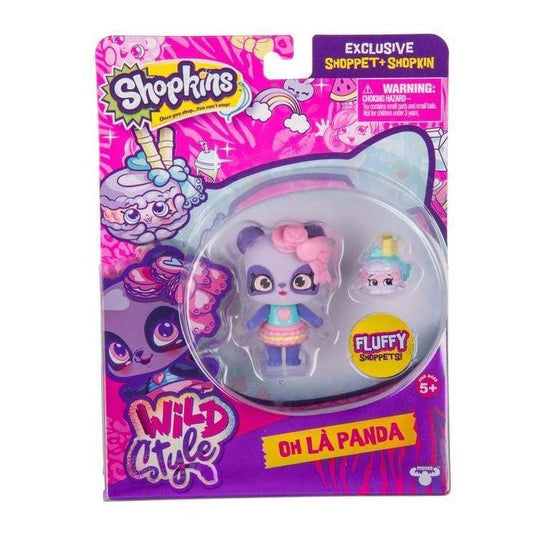 Shopkins Shoppets - Series 10 - Wild Style - Oh La Panda