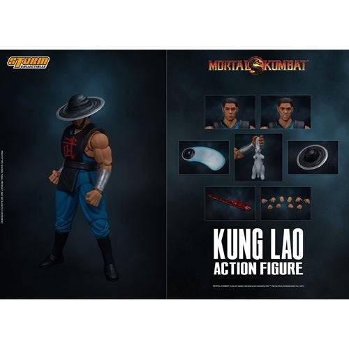 Mortal Kombat Kung Lao 1:12 Scale Action Figure