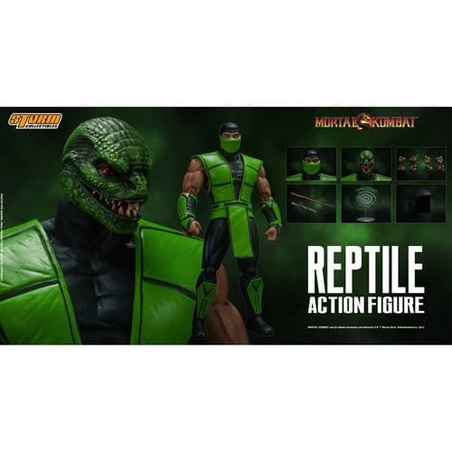 Mortal Kombat Reptile 1:12 Scale Action Figure