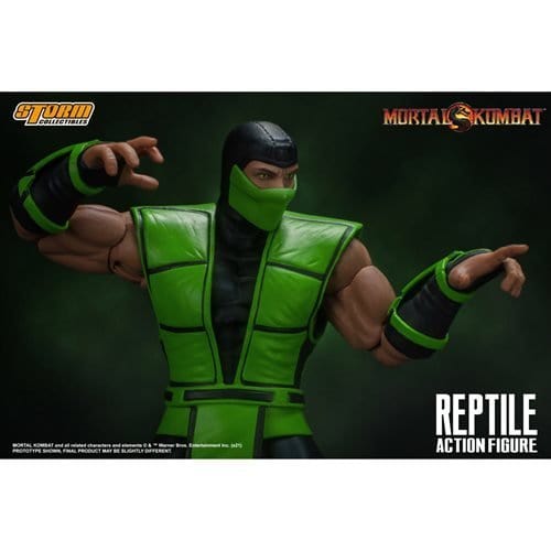 Mortal Kombat Reptile 1:12 Scale Action Figure