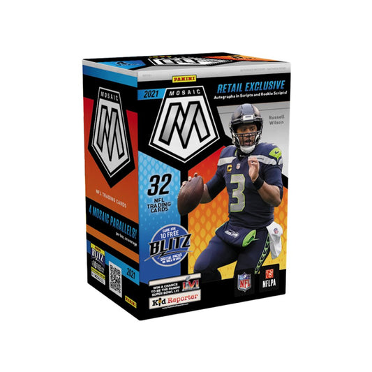 2021 Panini Mosaic Football 32-Card Blaster Box
