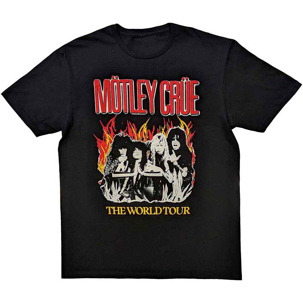 Vintage World Tour Flames (T-Shirt)