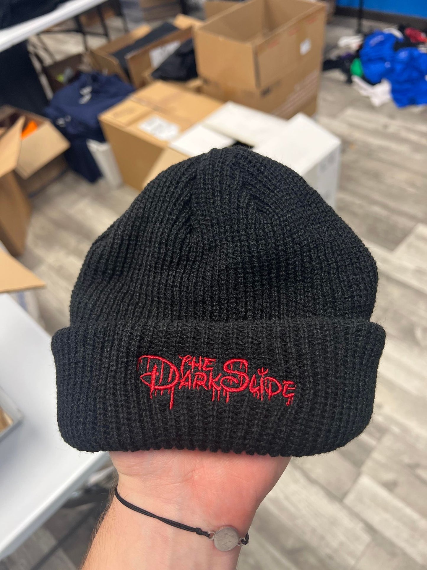 The Dark Slide "Mouse Blood" Small Knit Beanie