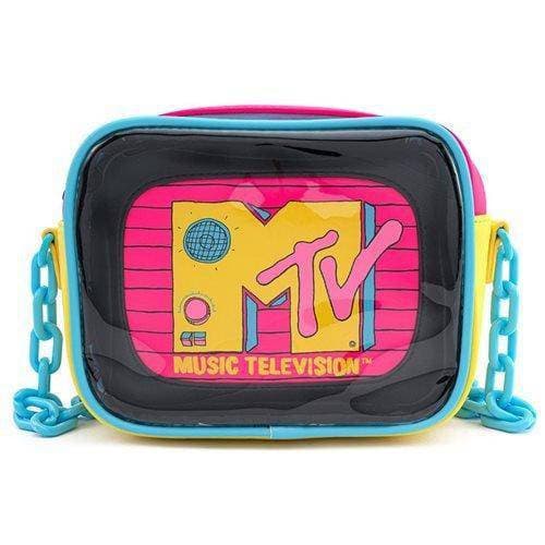 Loungefly MTV Clear Pouch Crossbody Purse