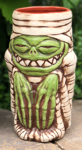 Rummy Mummy Tiki Mug (Moldy Green)