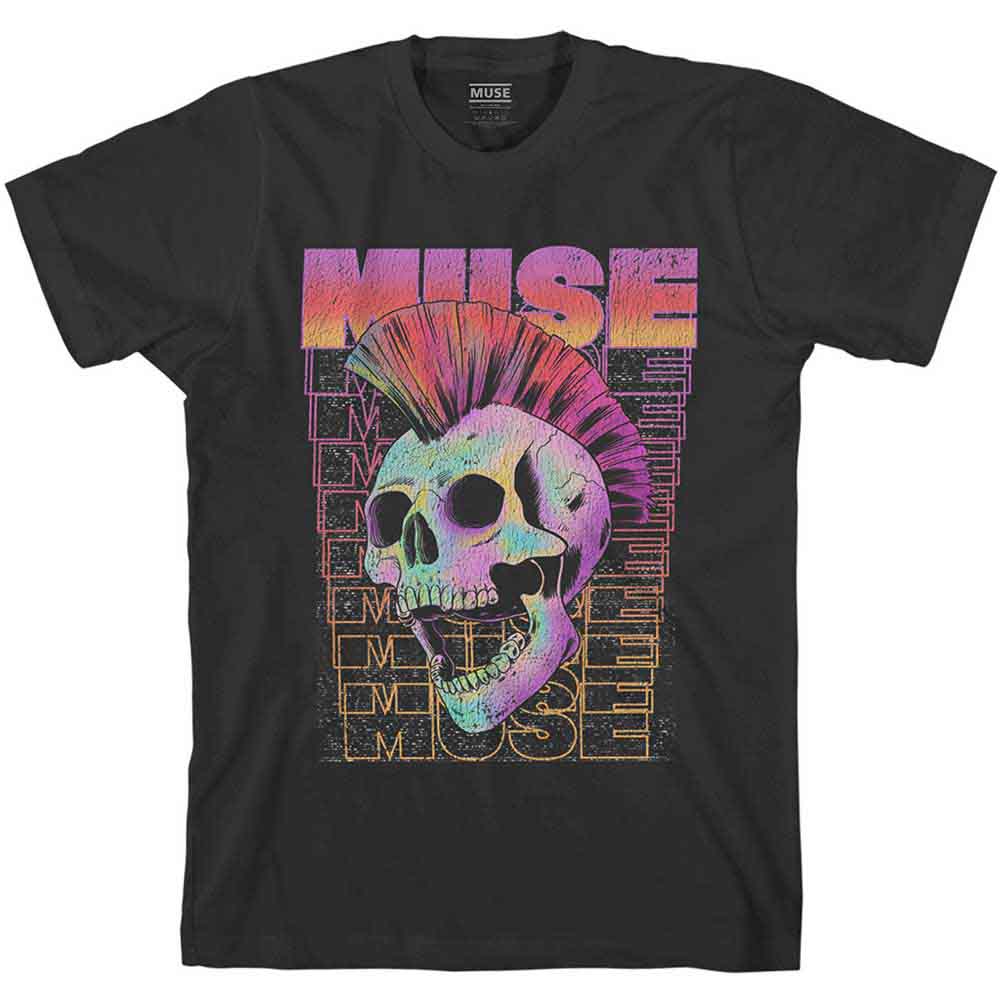 Mowhawk Skull (T-Shirt)