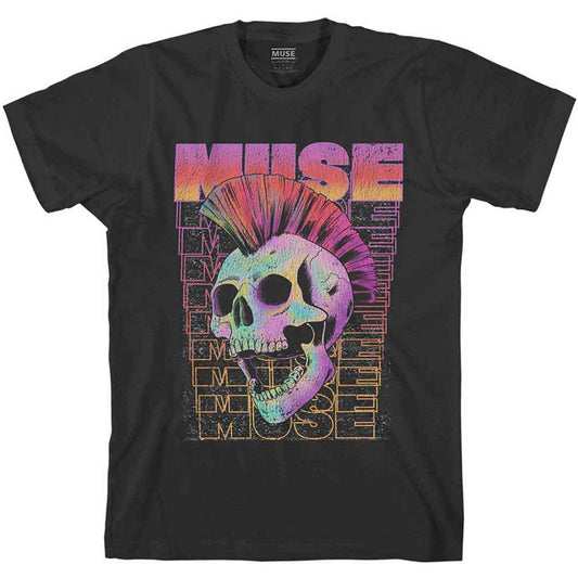 Mowhawk Skull (T-Shirt)