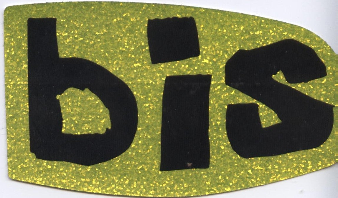 Bis Gold Glitter Sticker