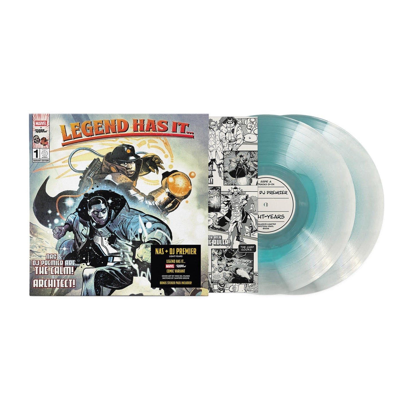Nas - Light-Years [Clear/Blue Marble] [2LP] [Vinyl]