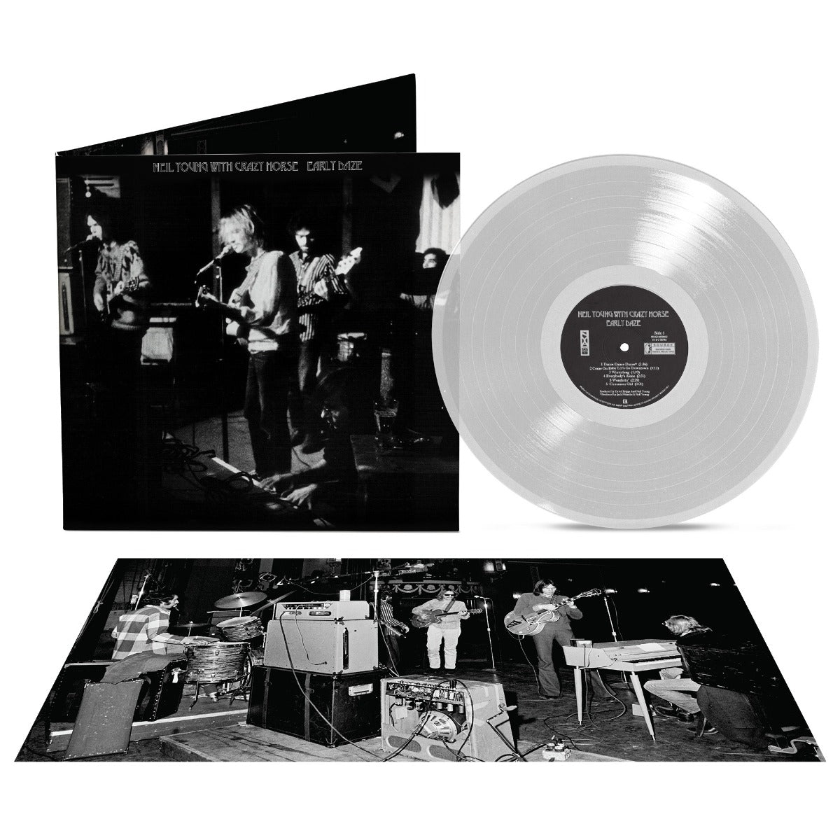Neil Young with Crazy Horse Early Daze (Indie Exclusive, Clear Vinyl, Gatefold with Print) [Vinyl]