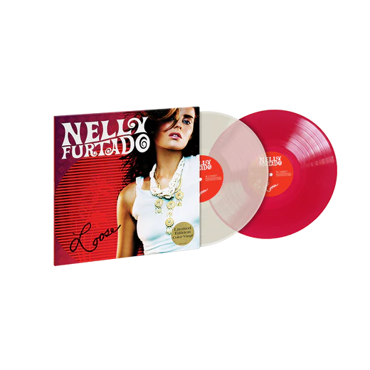 Nelly Furtado Loose (Limited Edition, Translucent Ruby Red & Milky Clear Colored Vinyl) [Import] (2 Lp's) [Vinyl]