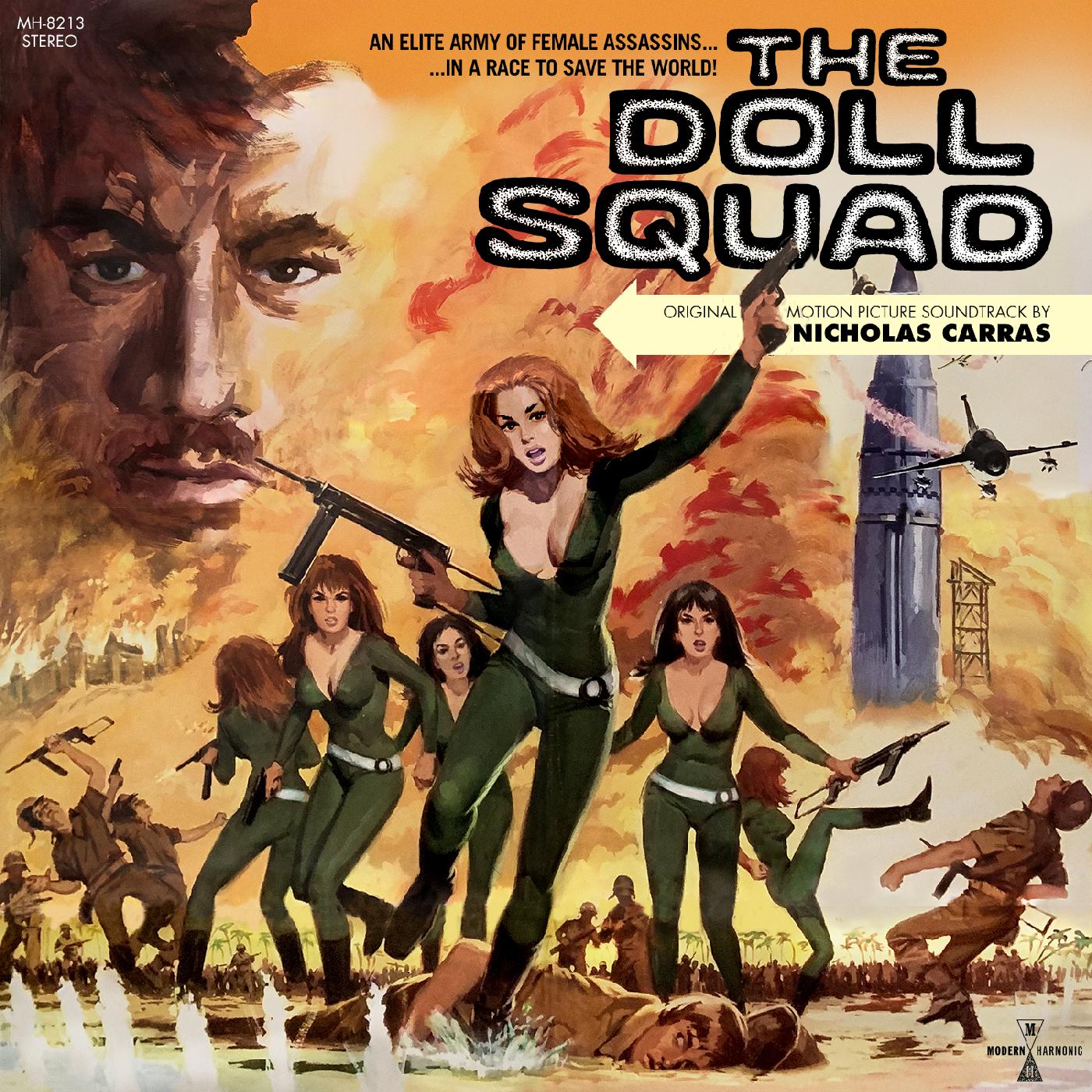 The Doll Squad Original Motion Picture Soundtrack (TRANSPARENT GREEN VINYL) (Vinyl)