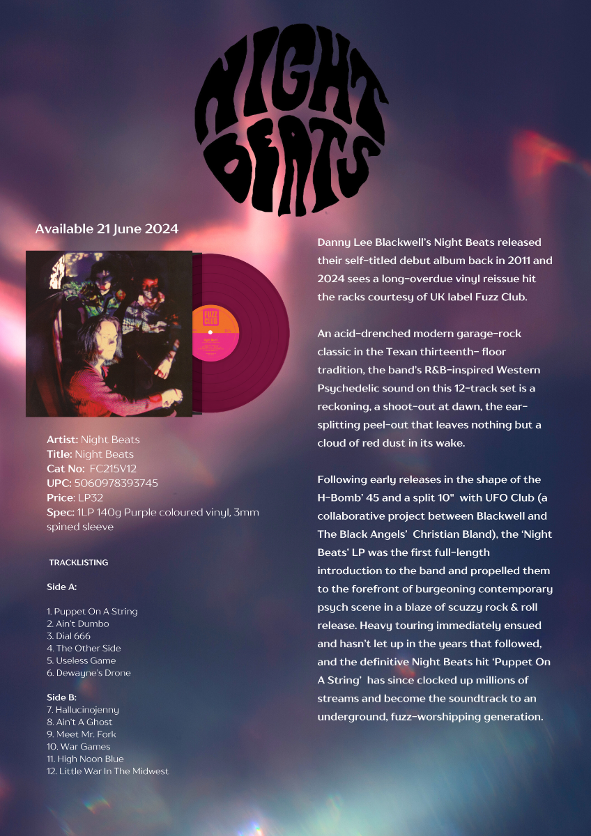 Night Beats Night Beats (Purple Vinyl) [Vinyl]