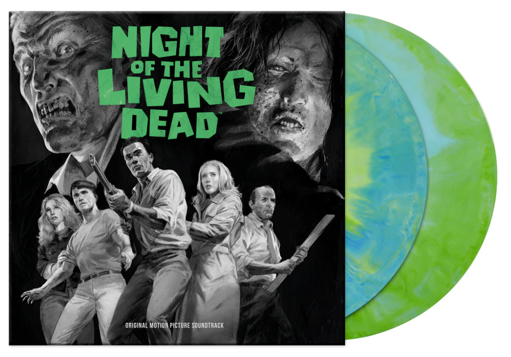 Night of the Living Dead OST (Ghoul Green & Blue 2LP) (Vinyl)