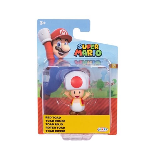 Nintendo 2 1/2-Inch Mini-Figure - Red Toad - Golden Apple Comics