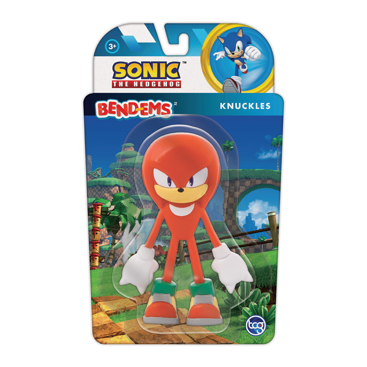 Bend-Ems Sonic The Hedgehog Knuckles