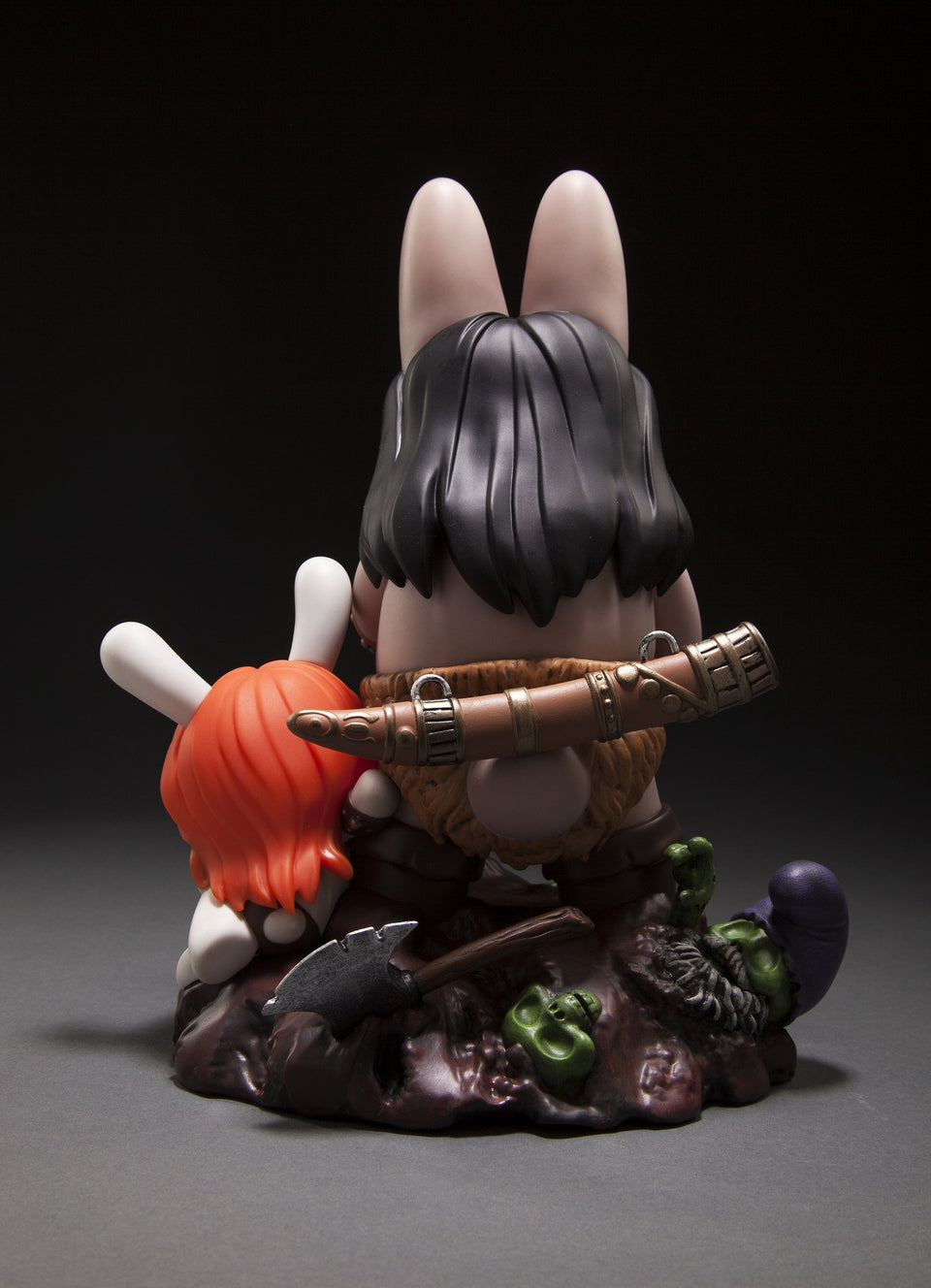 KIDROBOT x FRANK KOZIK FRAZETTA LABBIT THE BARBARIAN 10" VINYL ART FIGURE