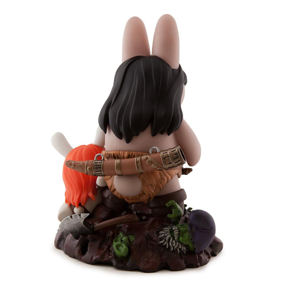 KIDROBOT x FRANK KOZIK FRAZETTA LABBIT THE BARBARIAN 10" VINYL ART FIGURE