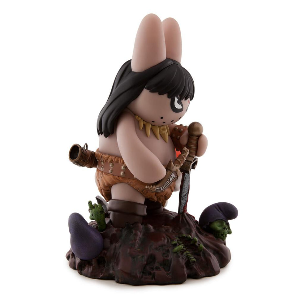 KIDROBOT x FRANK KOZIK FRAZETTA LABBIT THE BARBARIAN 10" VINYL ART FIGURE