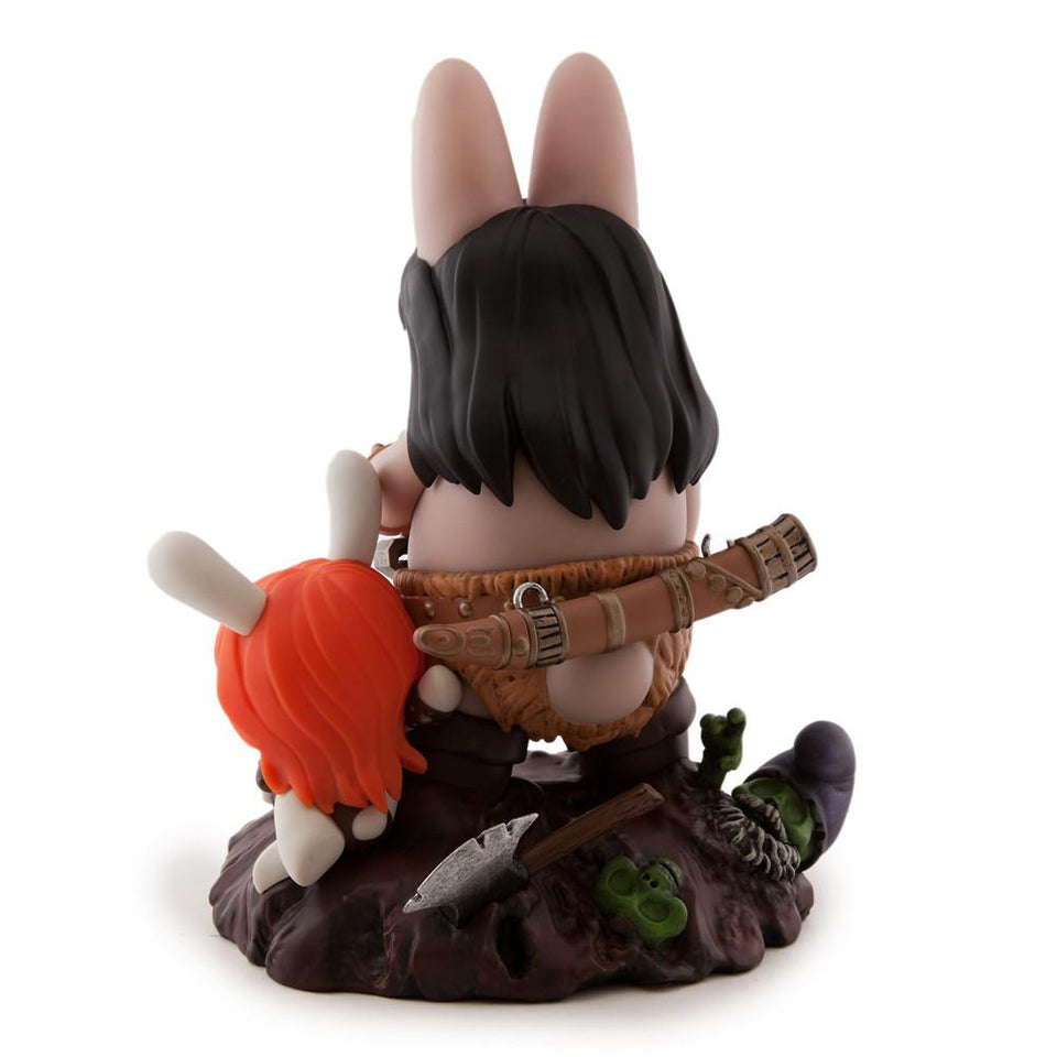 KIDROBOT x FRANK KOZIK FRAZETTA LABBIT THE BARBARIAN 10" VINYL ART FIGURE