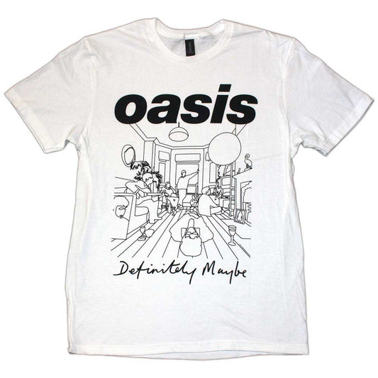 Oasis Definitely Maybe Line Drawing [T-Shirt]