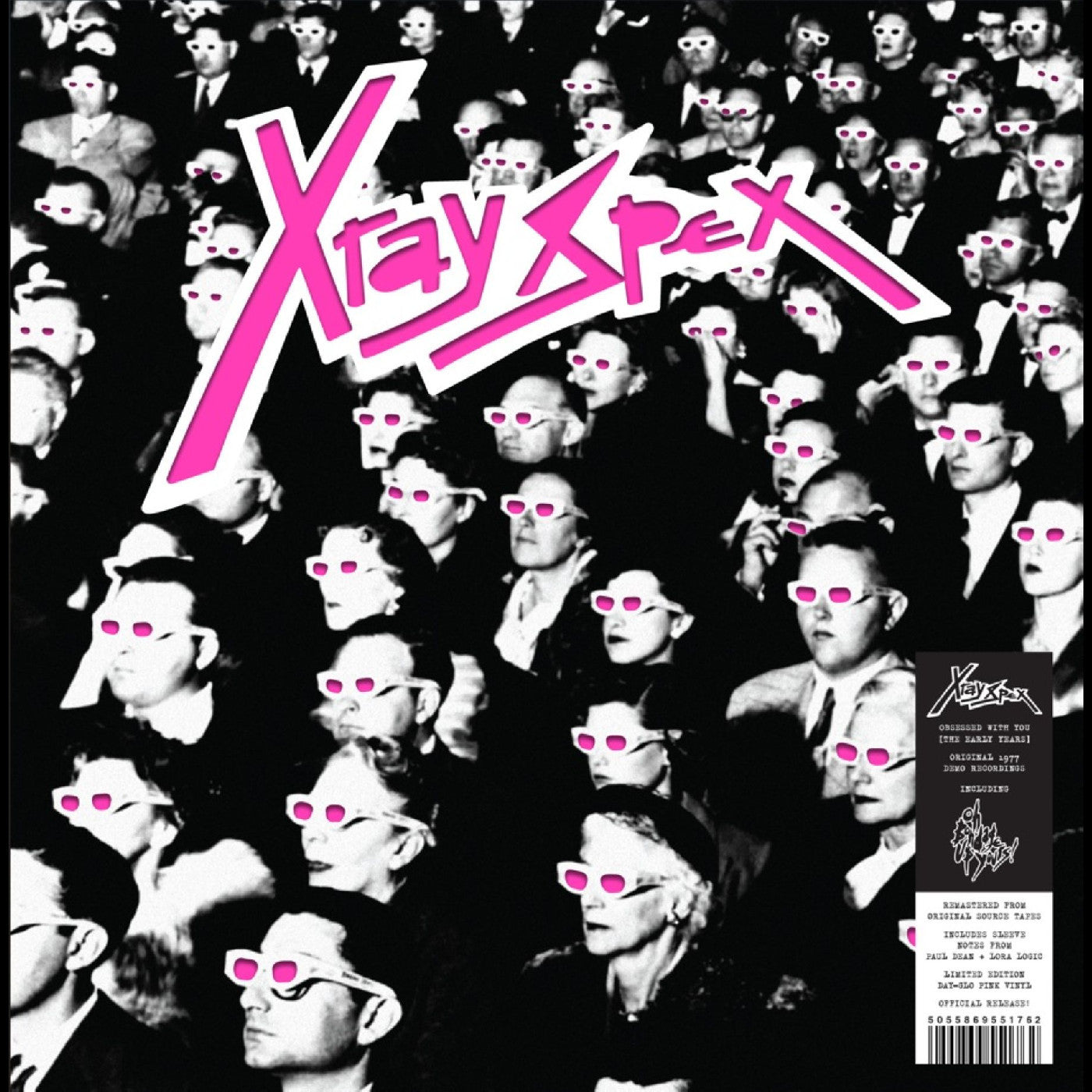 X-Ray Spex - Obsessed With You (The Early Years) (INDIE EXCLUSIVE, DAY-GLO PINK VINYL) [Vinyl]