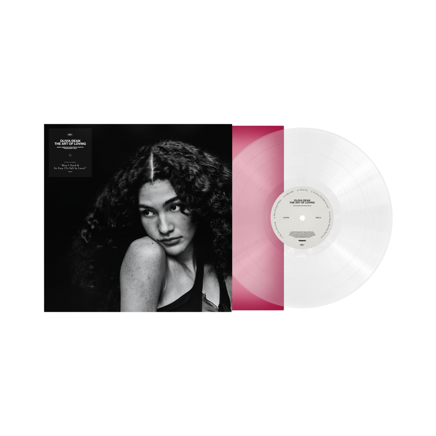 Olivia Dean - The Art Of Loving (Indie Exclusive) [Transparent LP] [Vinyl]