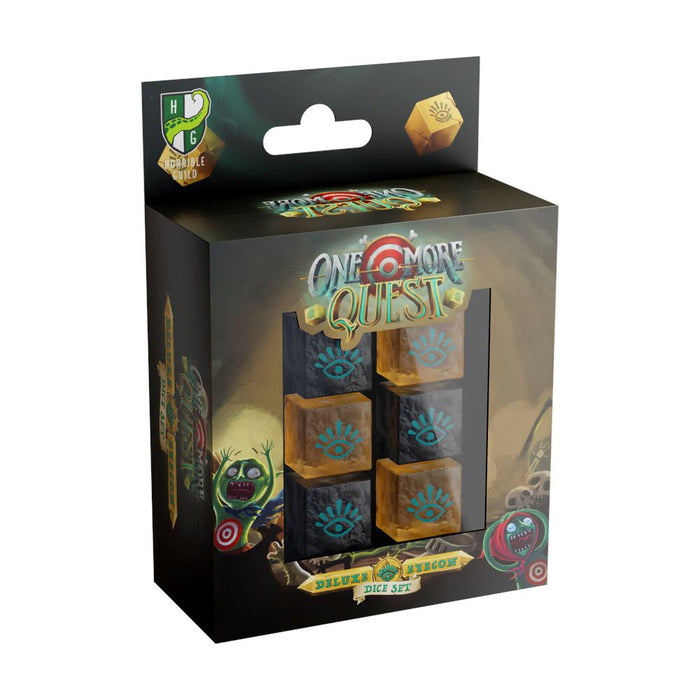 One More Quest: Deluxe Eyecon Dice Set - Golden Apple Comics