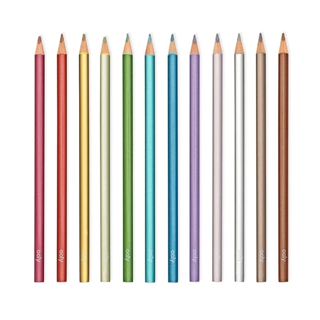 Modern Metallics Colored Pencils