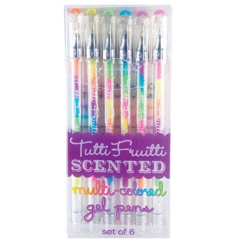 Tutti Fruitti Scented Gel Pens - Set of 6