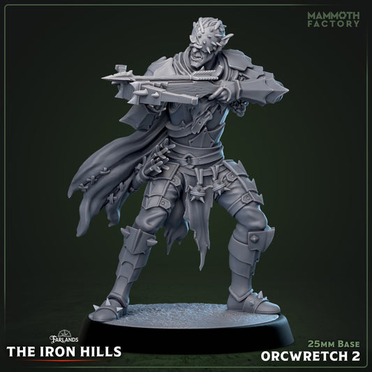 Orcwretch: Sculpt 2 (Male Orc Arbalist)