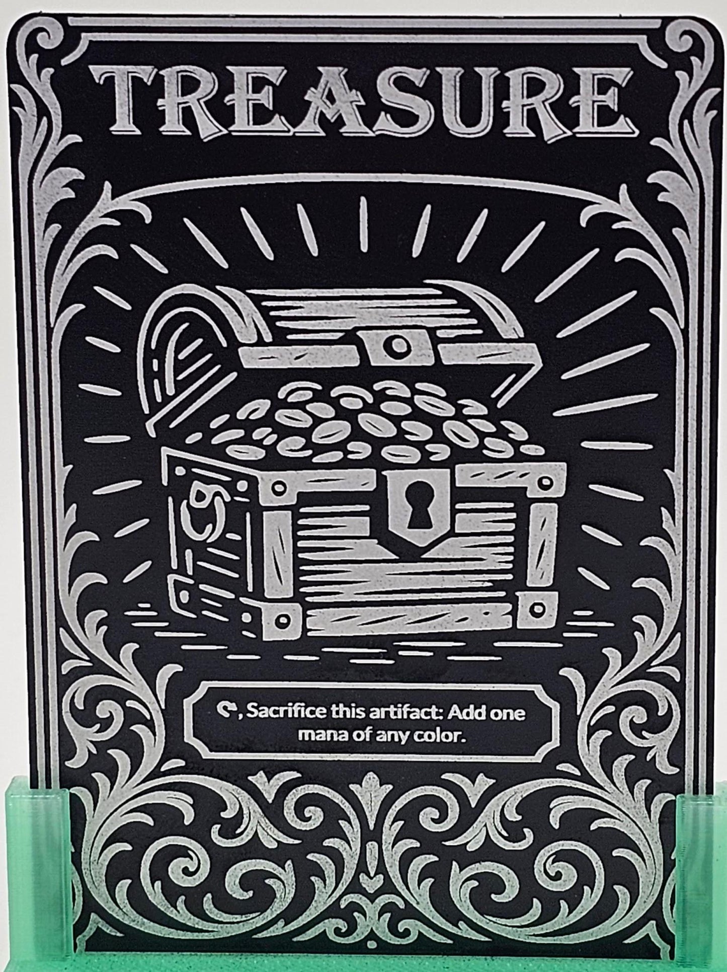 Ornate chest Metal Token