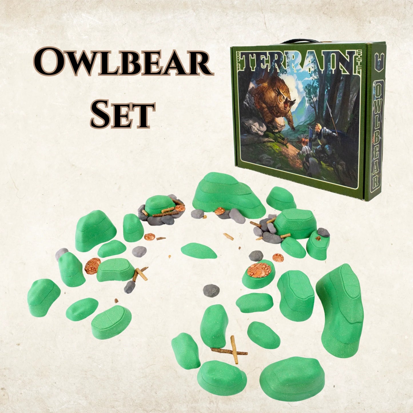 Owlbear Terrain Set - Golden Apple Comics