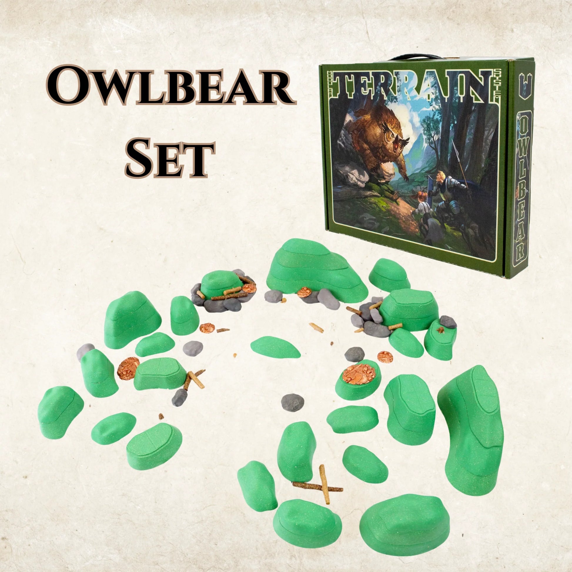 Owlbear Terrain Set - Golden Apple Comics