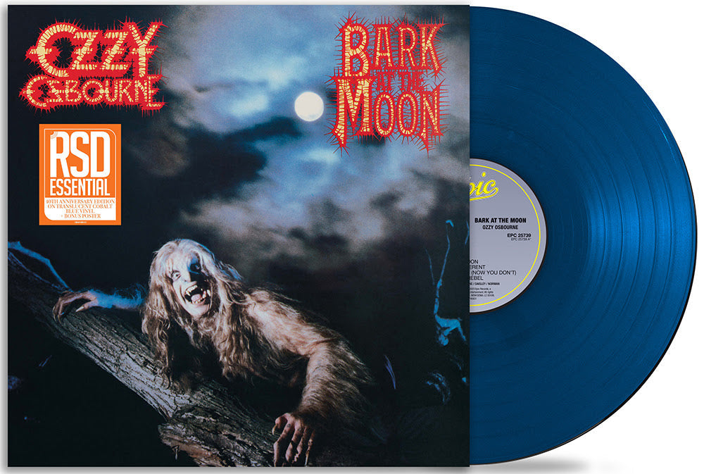 Ozzy Osbourne Bark At The Moon: 40th Anniversary Edition (Indie Exclusive, Translucent Cobalt Blue Colored Vinyl) [Vinyl]