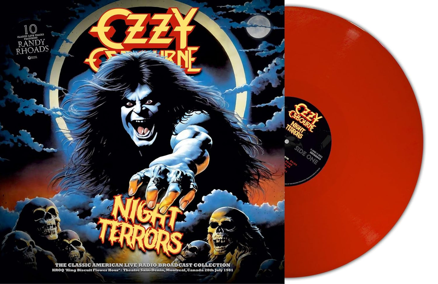 Ozzy Osbourne Night Terrors (180 Gram Red Vinyl) [Import] [Vinyl]