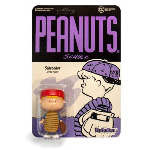 Peanuts Baseball Schroeder 3 3/4-Inch ReAction Figure