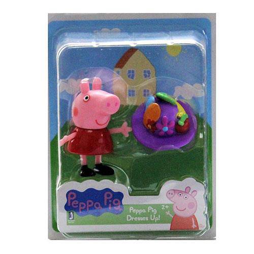 Peppa Pig Friends and Fun Mini-Figure - Peppa Pig Dresses up!