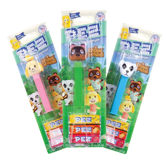 Pez Dispenser Blister Card - Animal Crossing - Assorted Styles