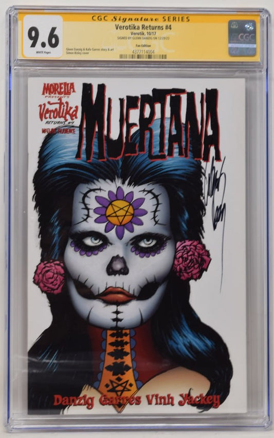 Verotik 30 Muertana CGC SS SIGNED Glenn Danzig (10/18/2023) Verotik