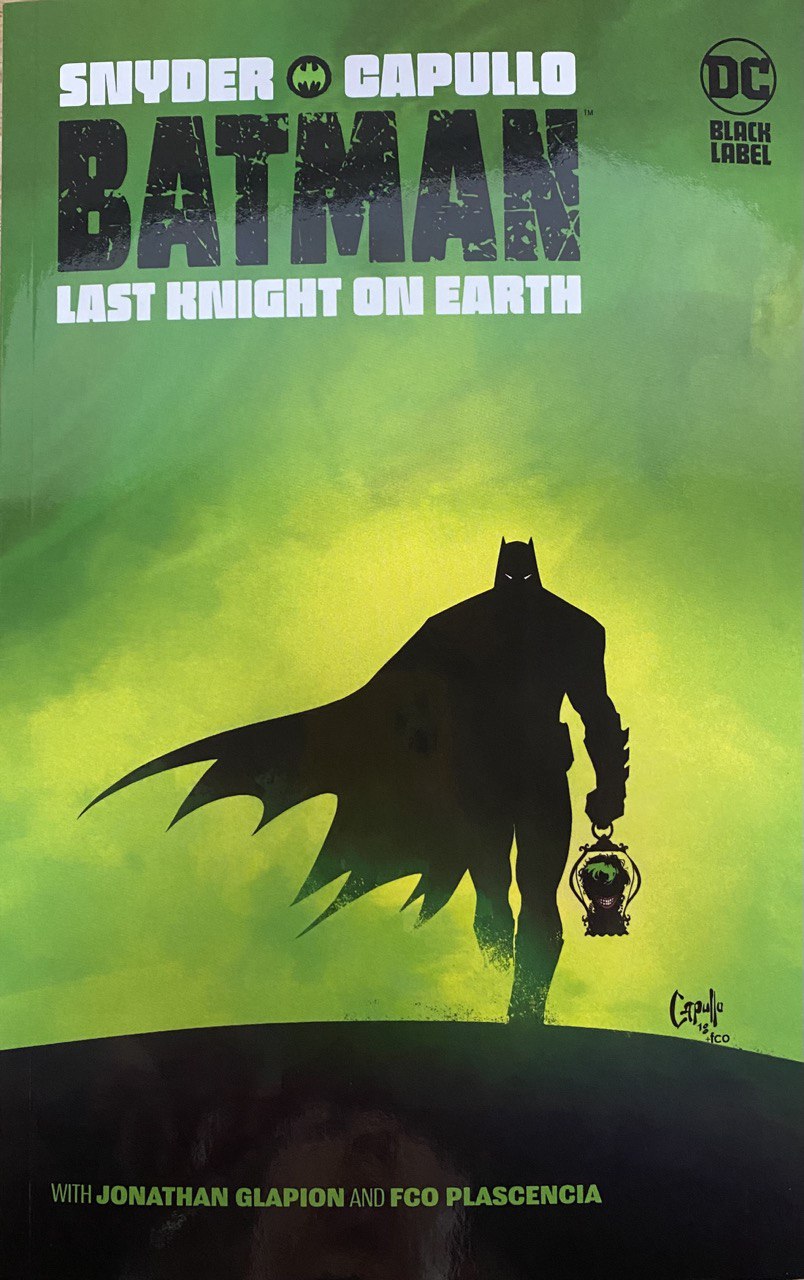 BATMAN LAST KNIGHT ON EARTH TP (MR) - Golden Apple Comics